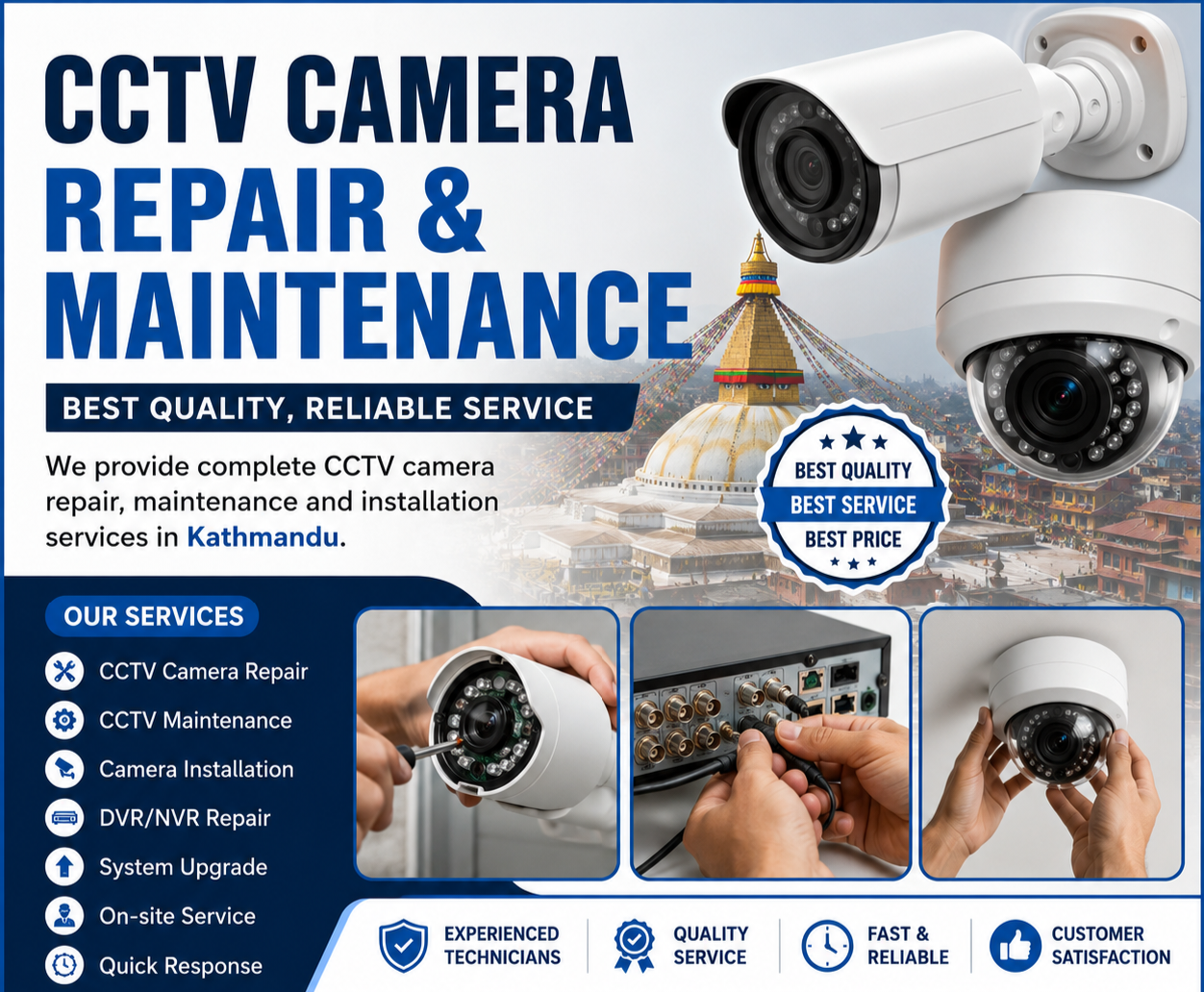 CCTV Camera Installation,repair and maintenance