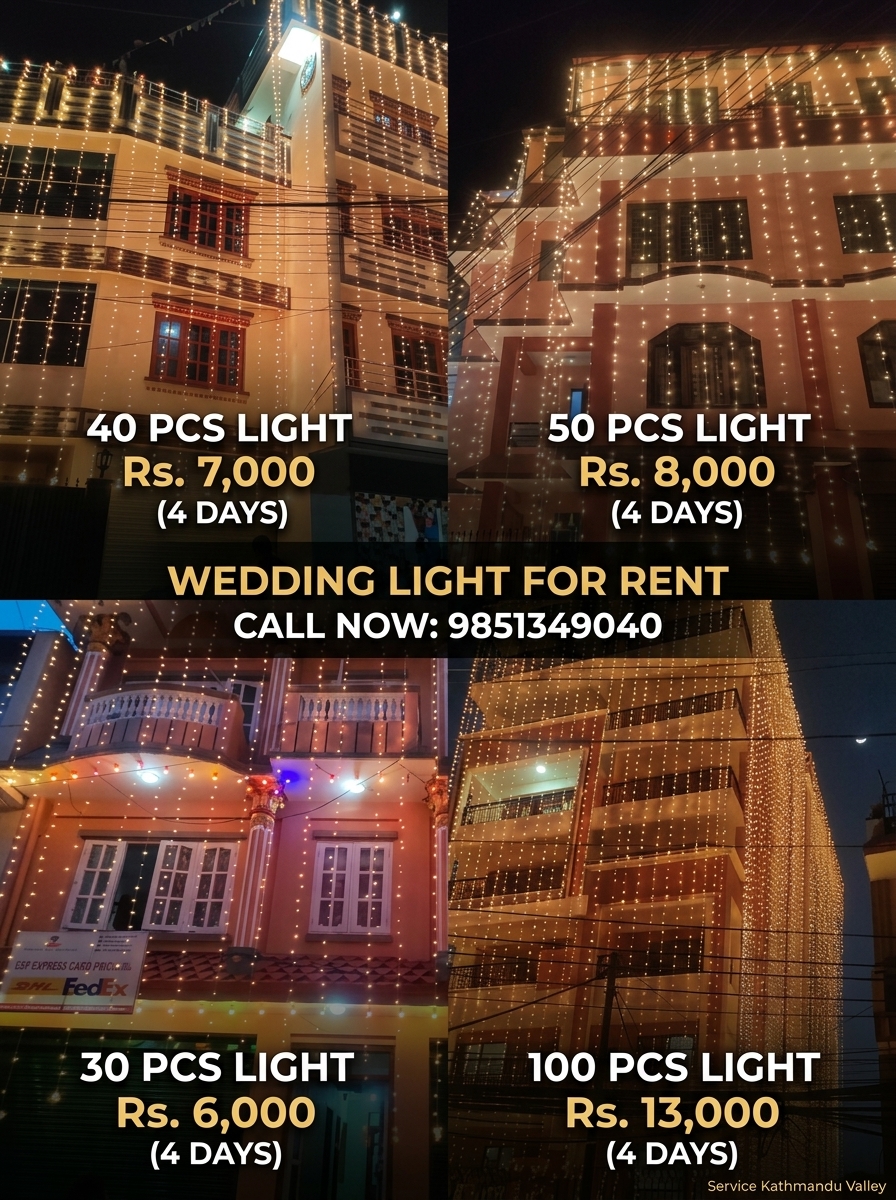 Wedding light for rent