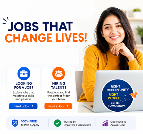 Jobs published on freeadnepal.com